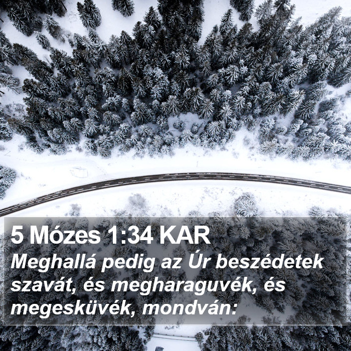 5 Mózes 1:34 KAR Bible Study