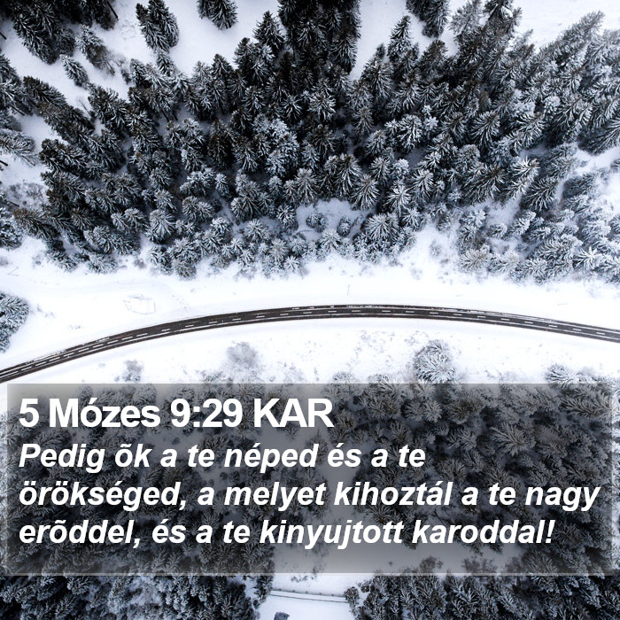 5 Mózes 9:29 KAR Bible Study