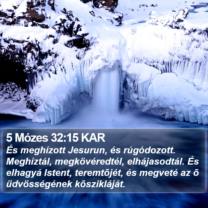 5 Mózes 32:15 KAR Bible Study