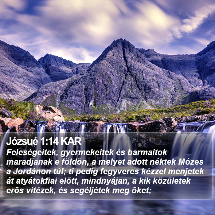 Józsué 1:14 KAR Bible Study