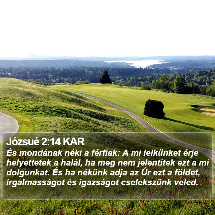 Józsué 2:14 KAR Bible Study