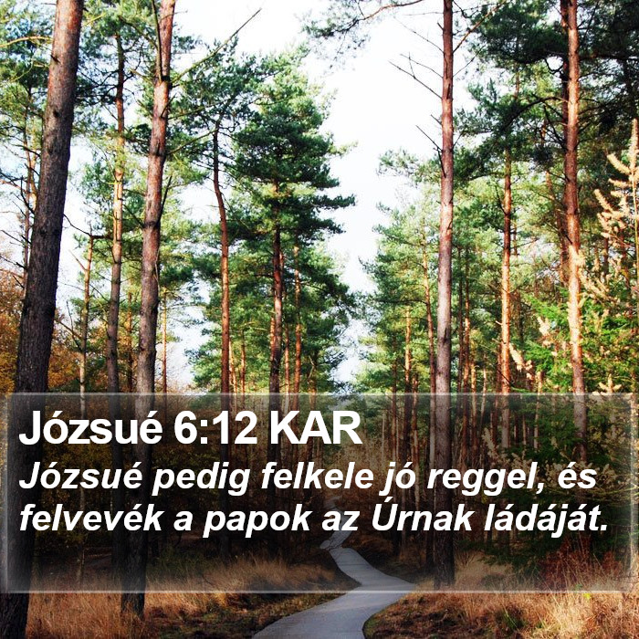 Józsué 6:12 KAR Bible Study