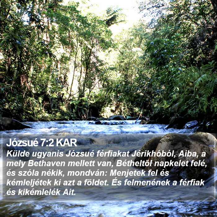 Józsué 7:2 KAR Bible Study