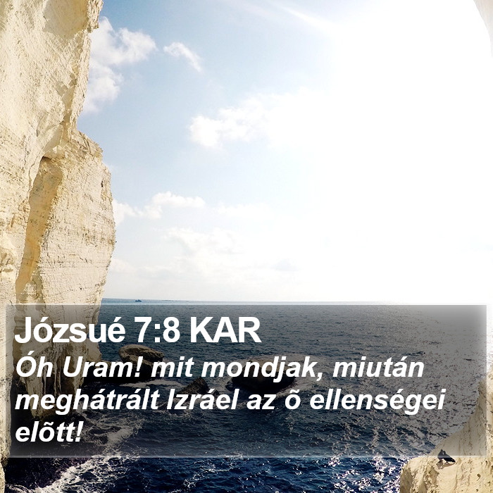 Józsué 7:8 KAR Bible Study