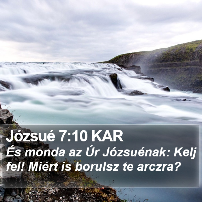 Józsué 7:10 KAR Bible Study