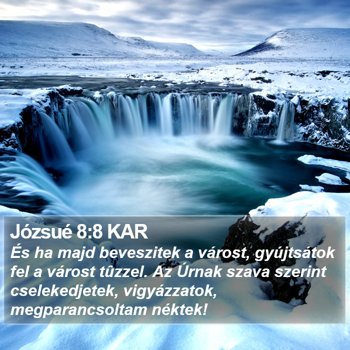 Józsué 8:8 KAR Bible Study