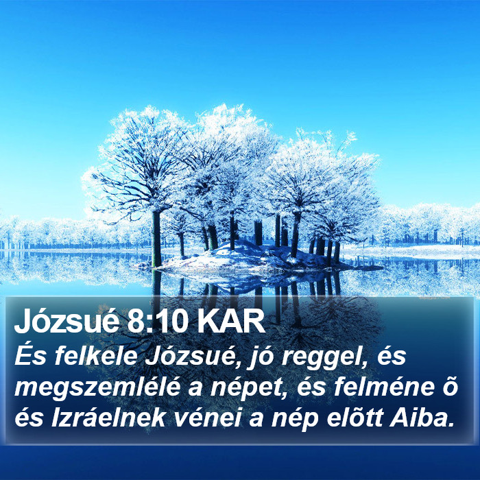 Józsué 8:10 KAR Bible Study