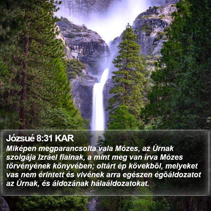 Józsué 8:31 KAR Bible Study