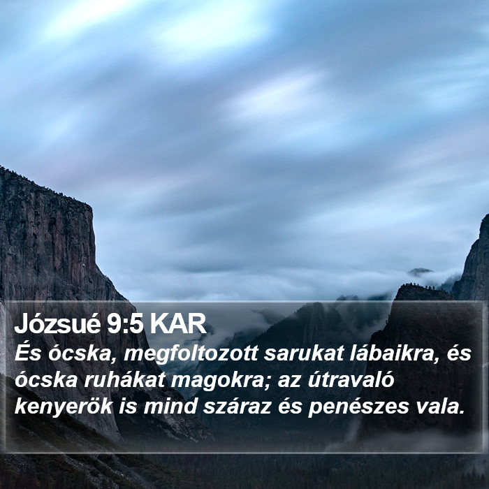 Józsué 9:5 KAR Bible Study