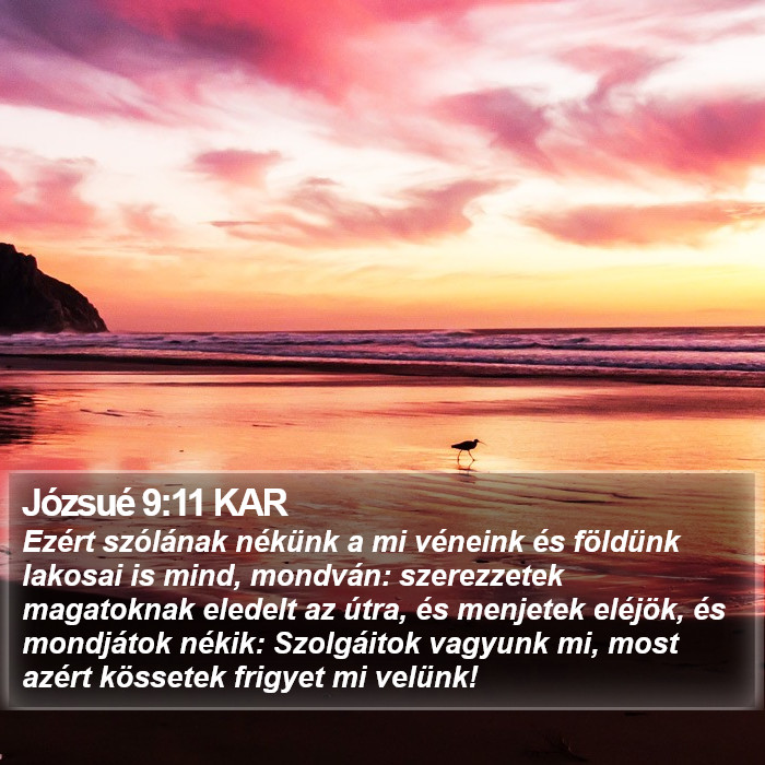 Józsué 9:11 KAR Bible Study