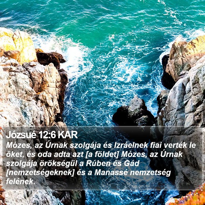 Józsué 12:6 KAR Bible Study