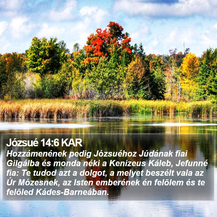 Józsué 14:6 KAR Bible Study