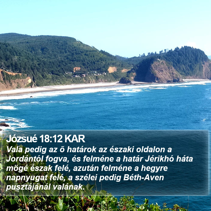 Józsué 18:12 KAR Bible Study