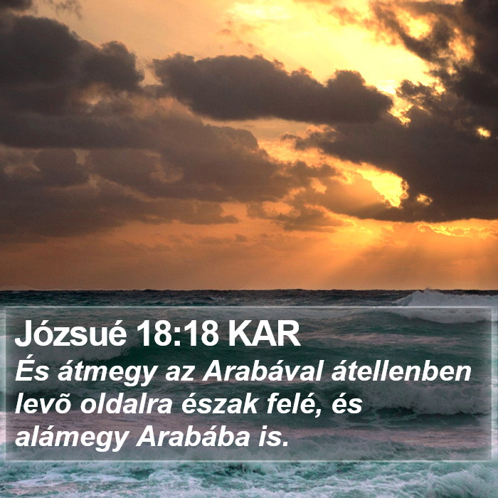 Józsué 18:18 KAR Bible Study