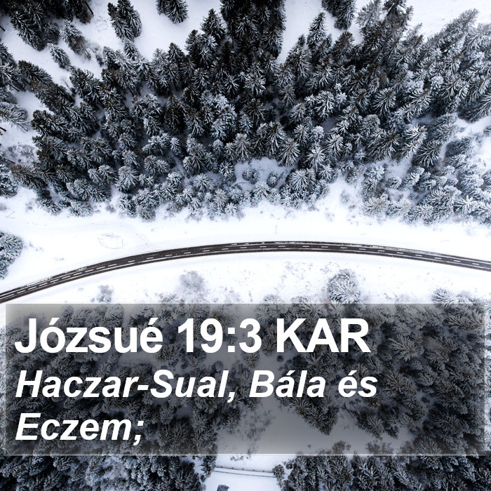 Józsué 19:3 KAR Bible Study