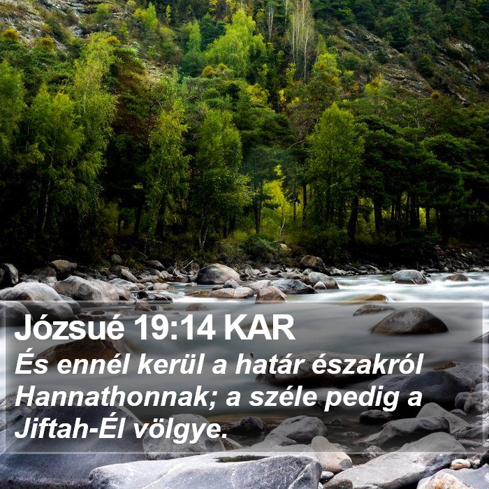 Józsué 19:14 KAR Bible Study