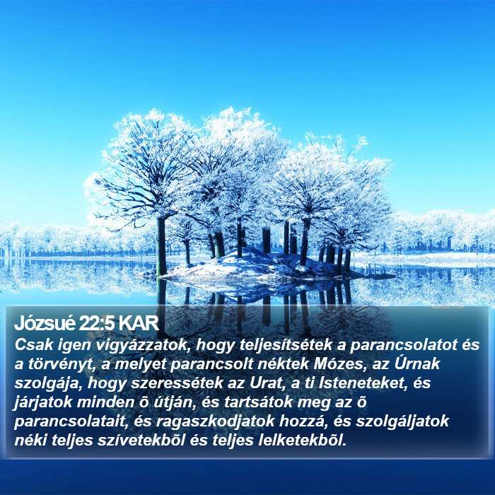 Józsué 22:5 KAR Bible Study