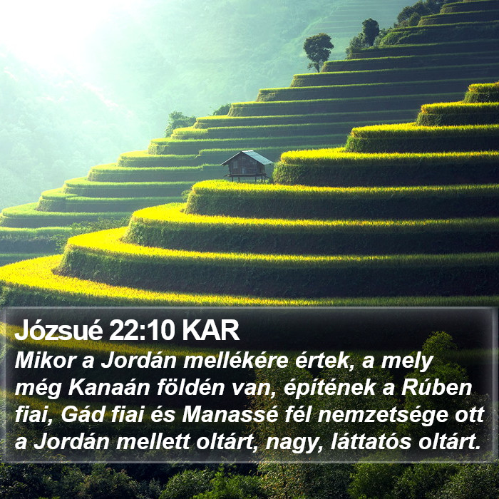 Józsué 22:10 KAR Bible Study