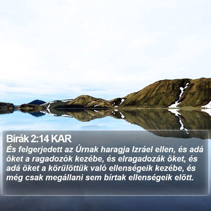 Bírák 2:14 KAR Bible Study