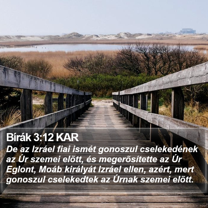 Bírák 3:12 KAR Bible Study