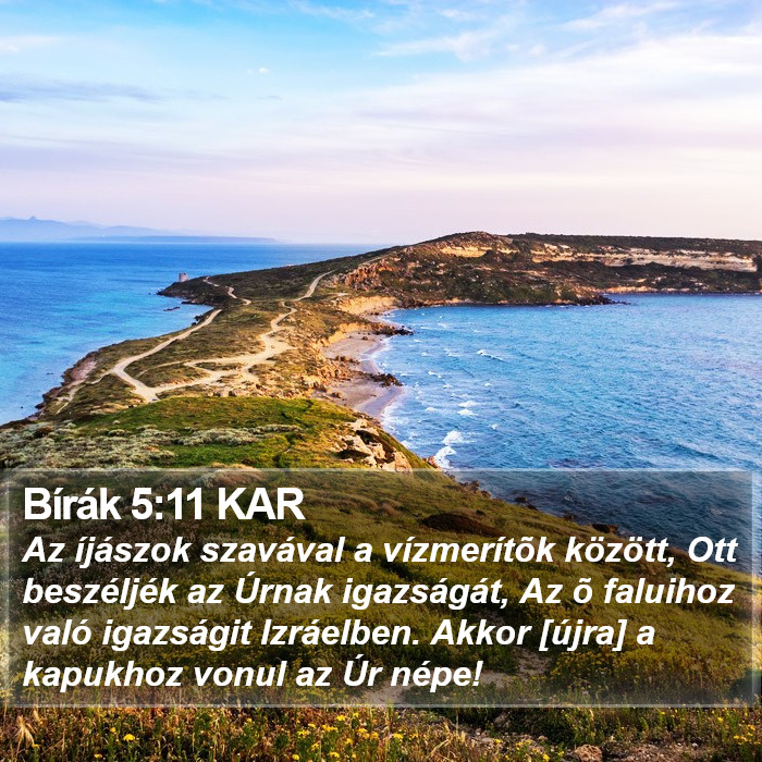 Bírák 5:11 KAR Bible Study