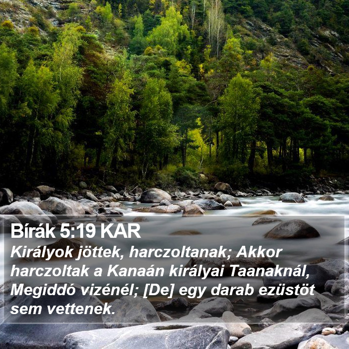 Bírák 5:19 KAR Bible Study