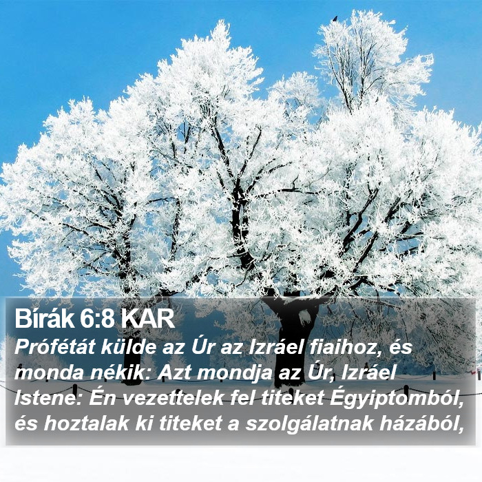 Bírák 6:8 KAR Bible Study