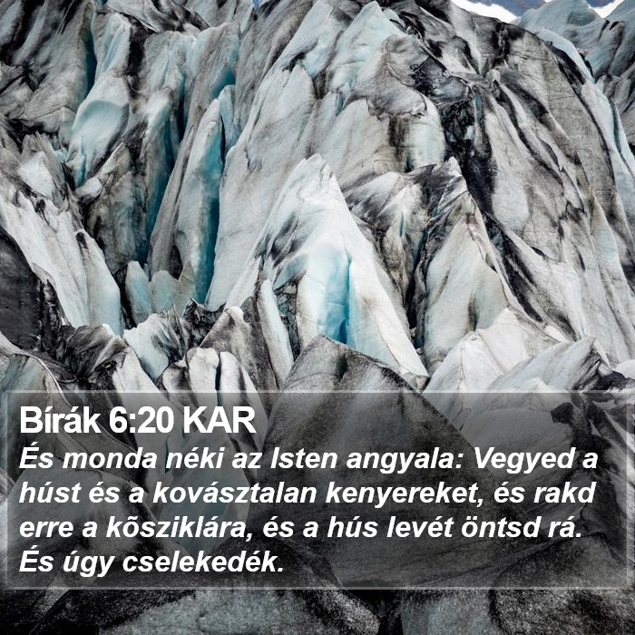 Bírák 6:20 KAR Bible Study