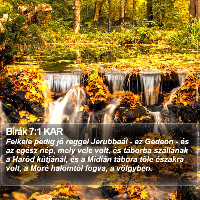 Bírák 7:1 KAR Bible Study