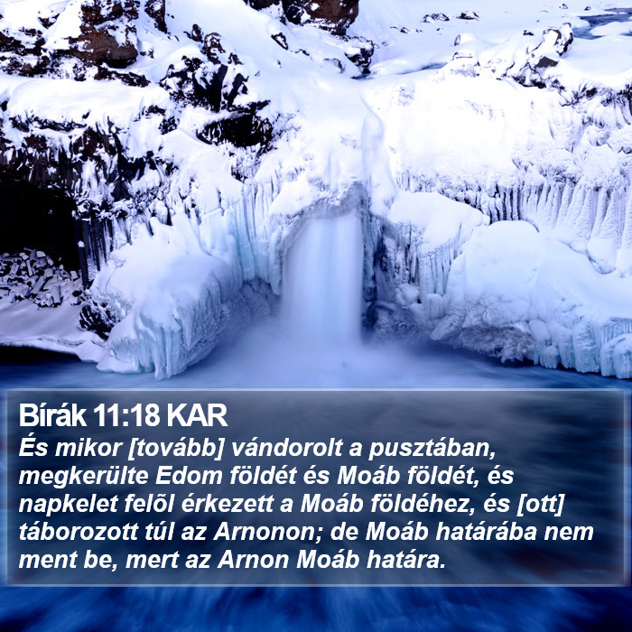 Bírák 11:18 KAR Bible Study