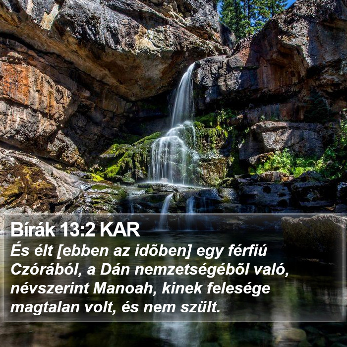 Bírák 13:2 KAR Bible Study