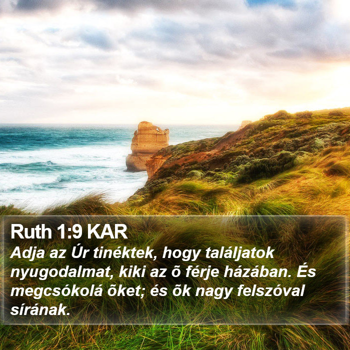 Ruth 1:9 KAR Bible Study