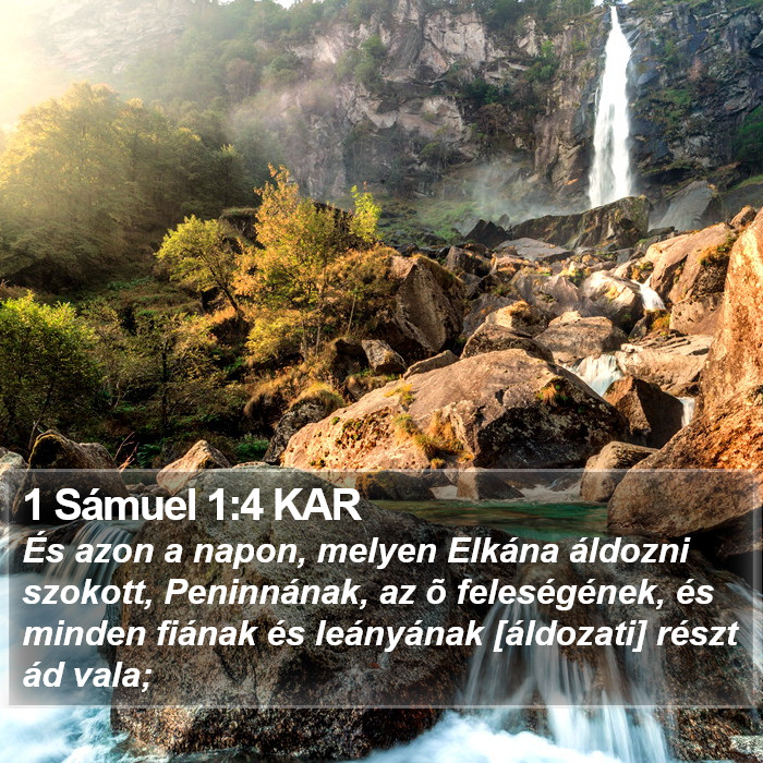 1 Sámuel 1:4 KAR Bible Study