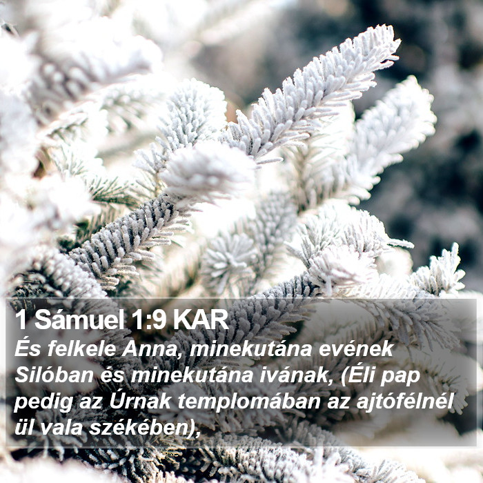 1 Sámuel 1:9 KAR Bible Study