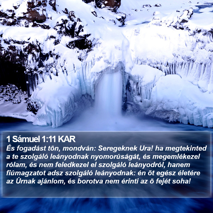 1 Sámuel 1:11 KAR Bible Study