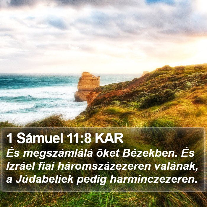 1 Sámuel 11:8 KAR Bible Study