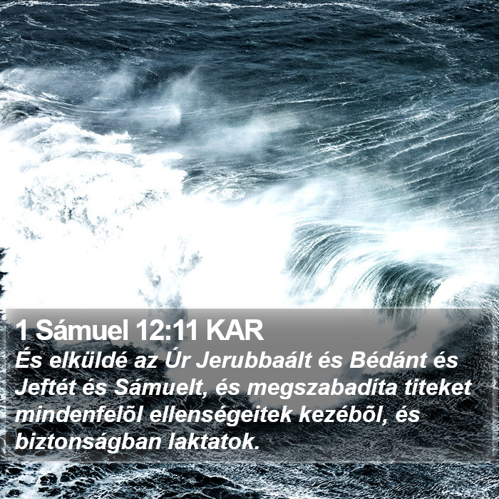 1 Sámuel 12:11 KAR Bible Study