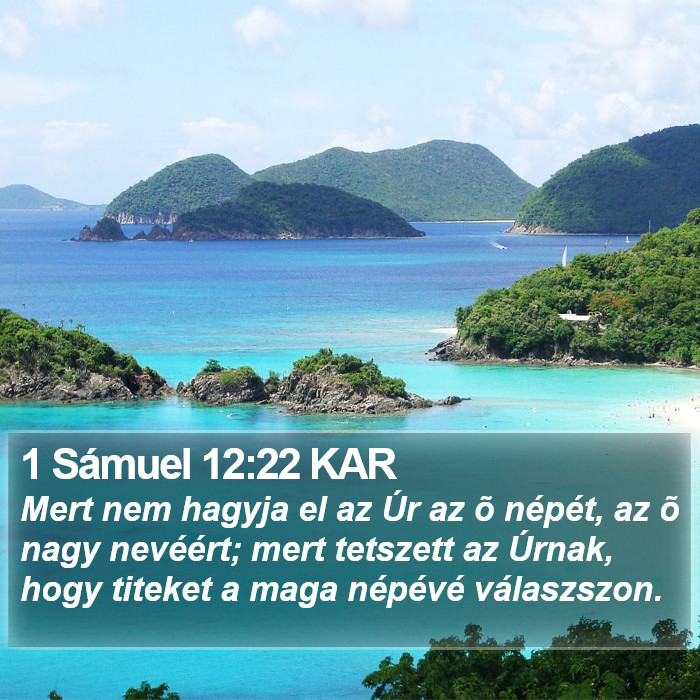 1 Sámuel 12:22 KAR Bible Study