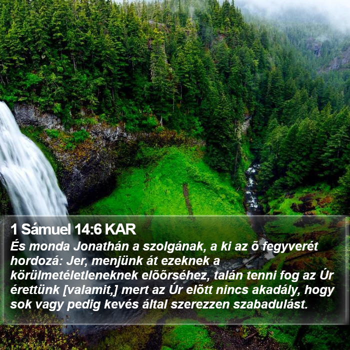 1 Sámuel 14:6 KAR Bible Study