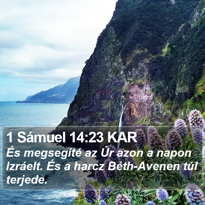 1 Sámuel 14:23 KAR Bible Study