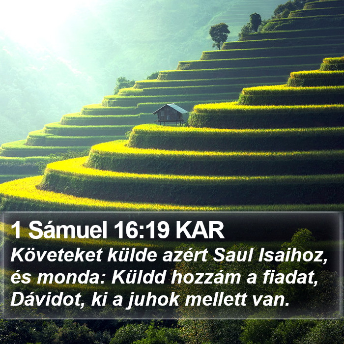 1 Sámuel 16:19 KAR Bible Study