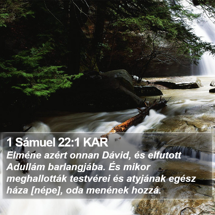 1 Sámuel 22:1 KAR Bible Study