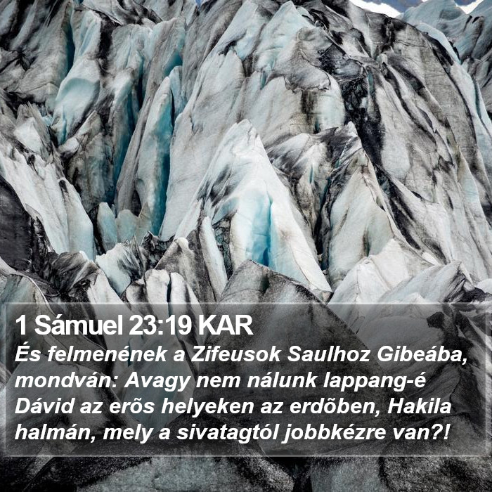 1 Sámuel 23:19 KAR Bible Study