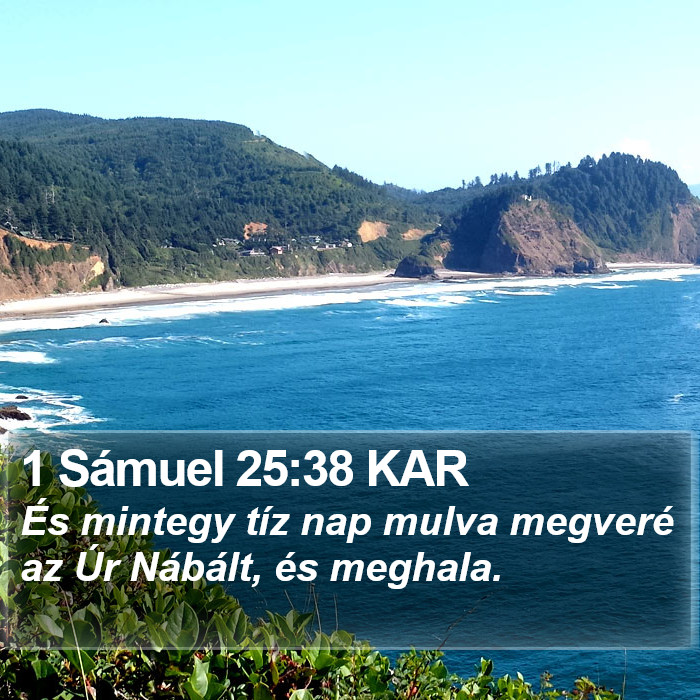 1 Sámuel 25:38 KAR Bible Study