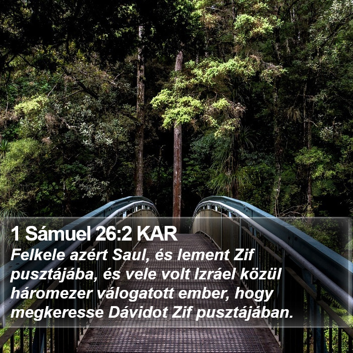 1 Sámuel 26:2 KAR Bible Study