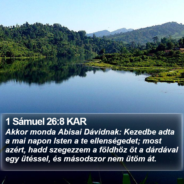 1 Sámuel 26:8 KAR Bible Study