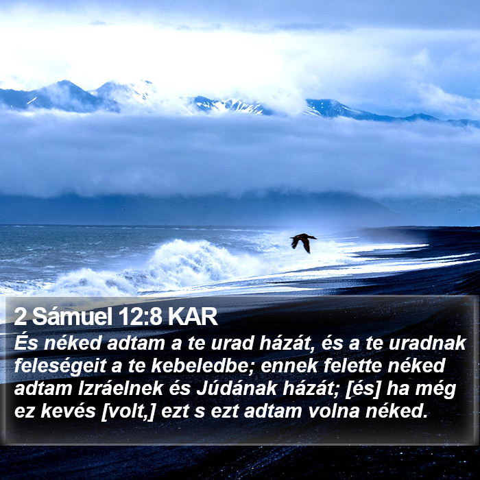 2 Sámuel 12:8 KAR Bible Study