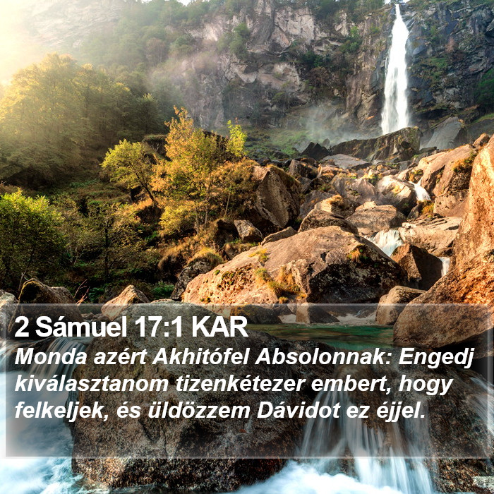 2 Sámuel 17:1 KAR Bible Study