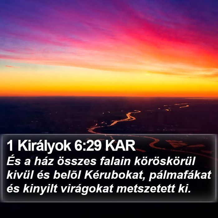 1 Királyok 6:29 KAR Bible Study