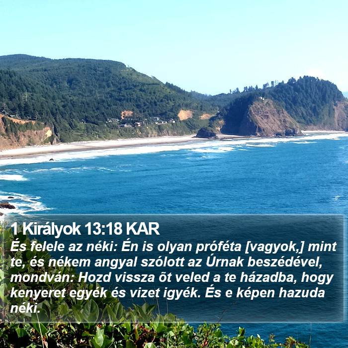 1 Királyok 13:18 KAR Bible Study